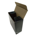 Small Black Printed Corrugated Paper Box with F Flute 1mm